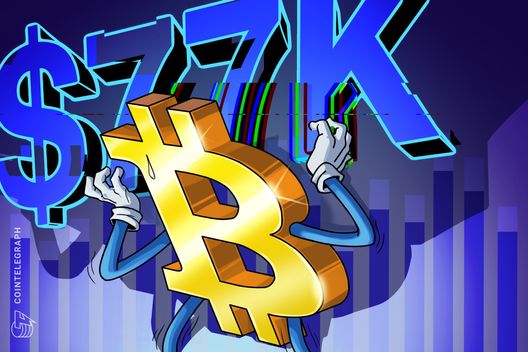 Bitcoin Spikes to $78,000 in Short Squeeze While US Stocks Hit New Highs