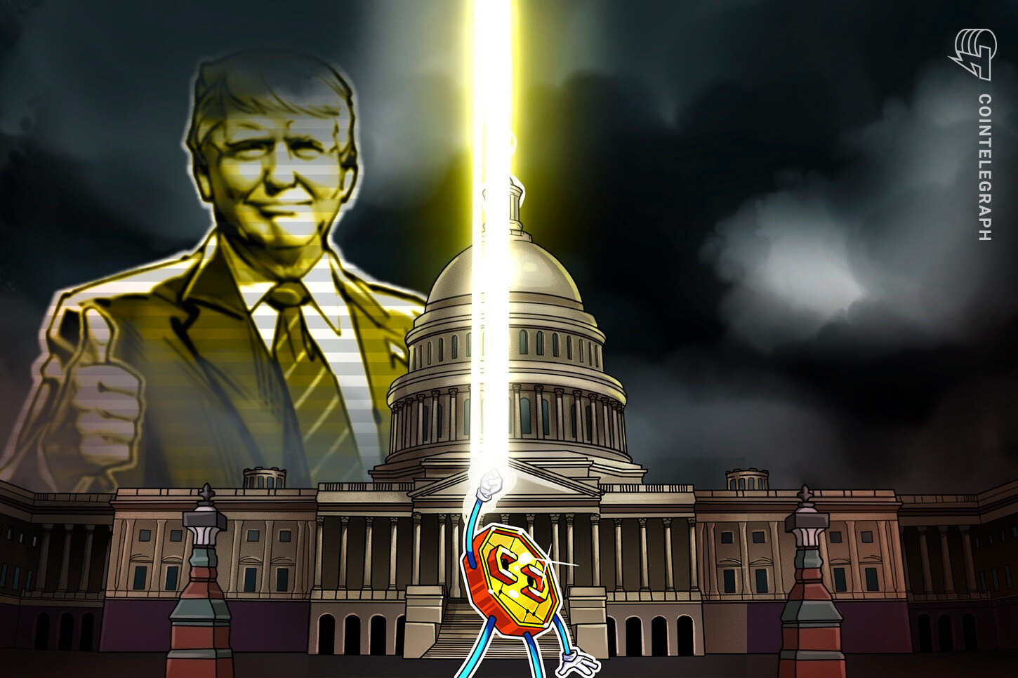 Donald Trump Invokes Lindsay Graham's Death to Push Crypto Bill