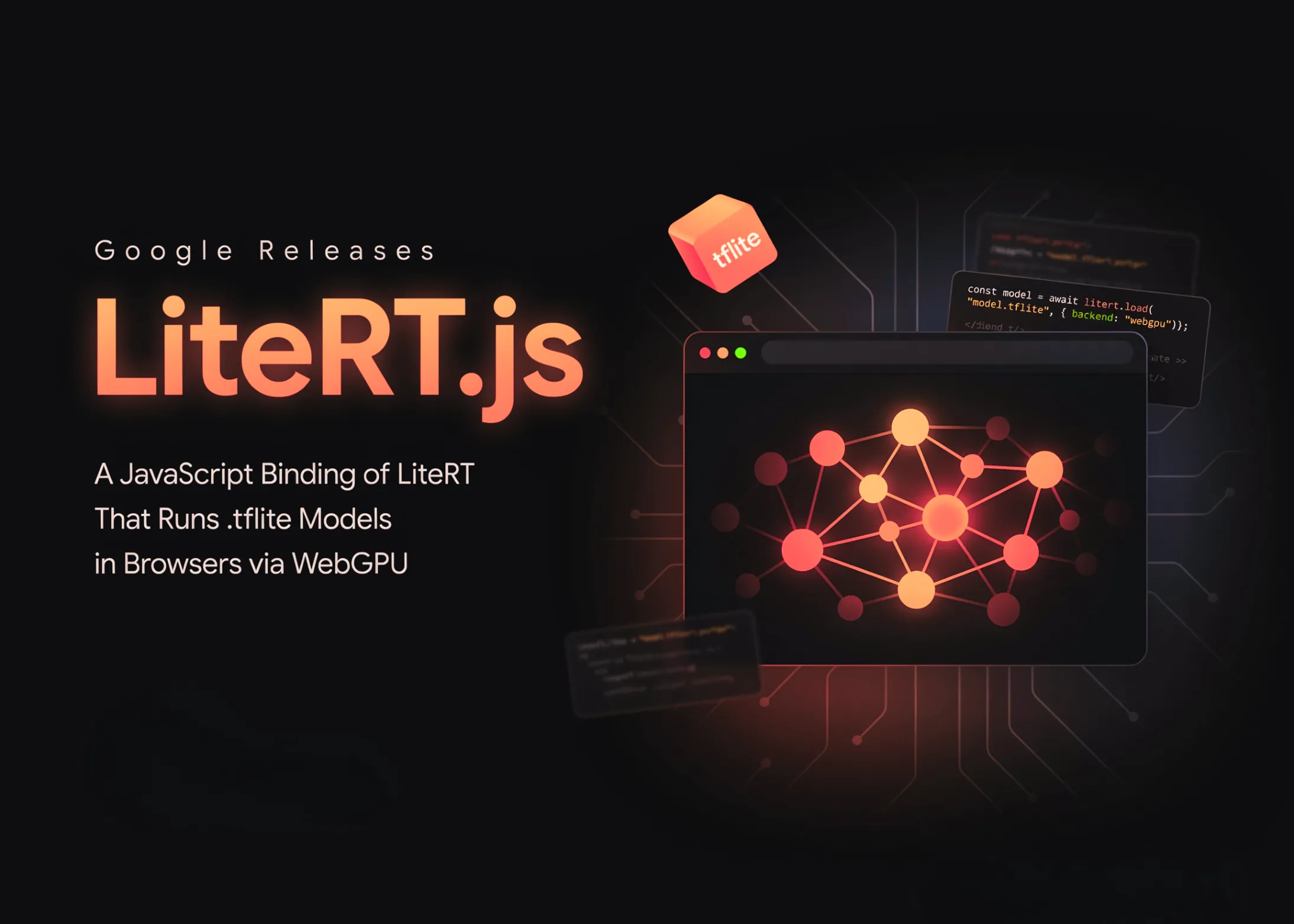 Google Releases LiteRT.js: A JavaScript Binding of LiteRT That Runs .tflite Models in Browsers via WebGPU