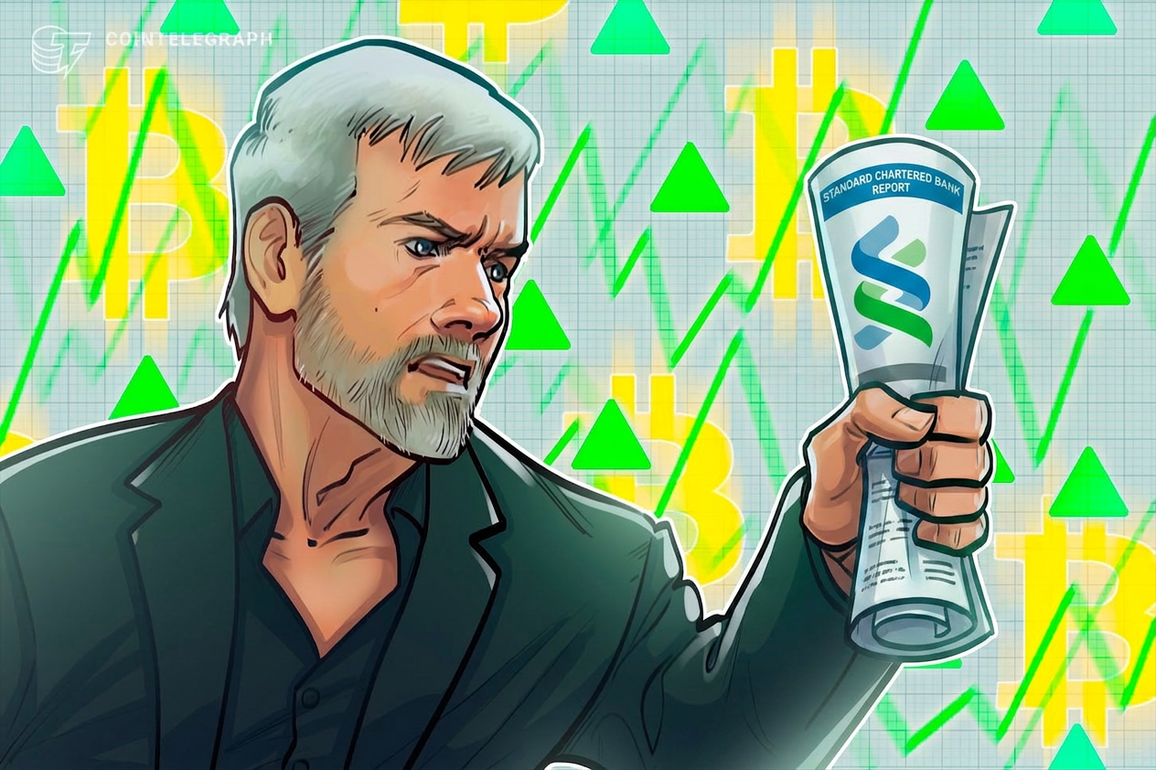 Saylor's Strategy Messaging Not Helping Push Bitcoin Story Says StanChart