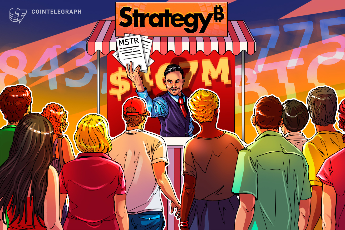 Strategy Raises $467M Through MSTR Share Sales