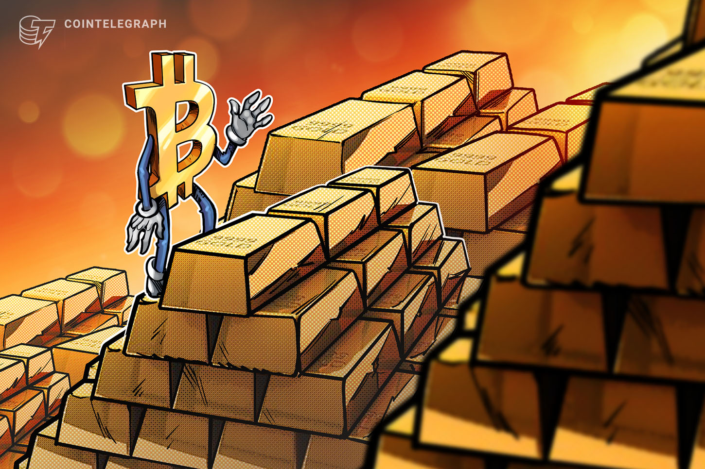 Gold Hits Nine-Week Highs As Bitcoin Drops Into US CPI Data Release