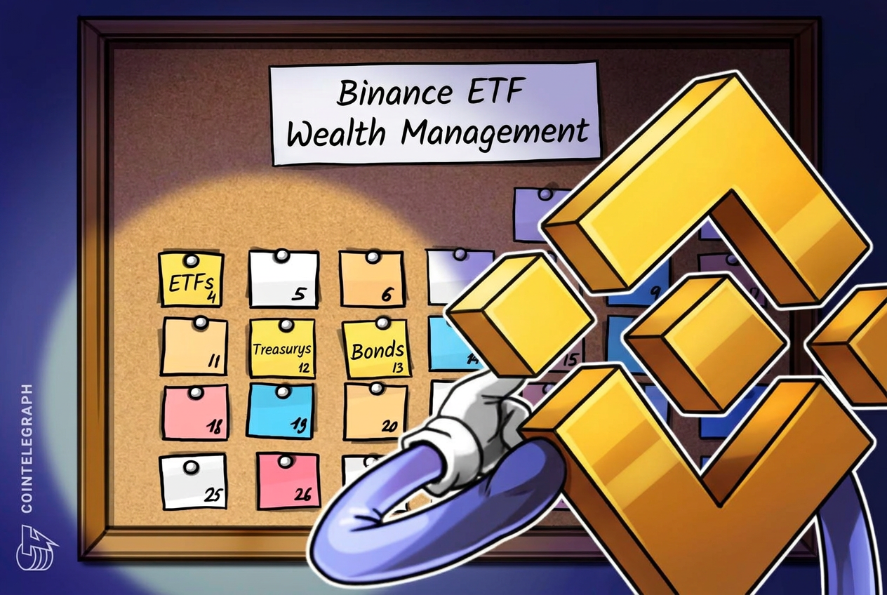 Binance Launches Wealth Service With 11 US ETFs