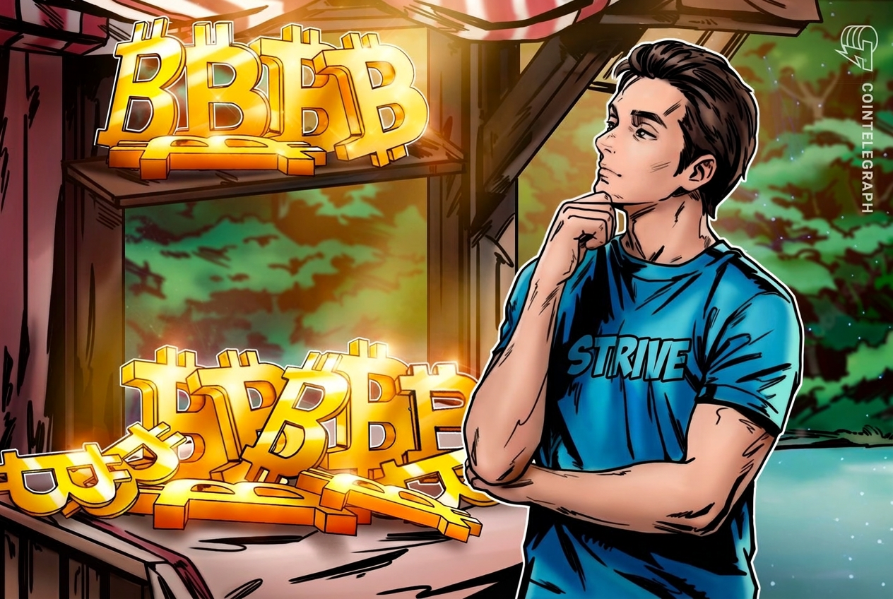 Strive Buys $36.6M in Bitcoin, Holdings Hit 25,000 BTC